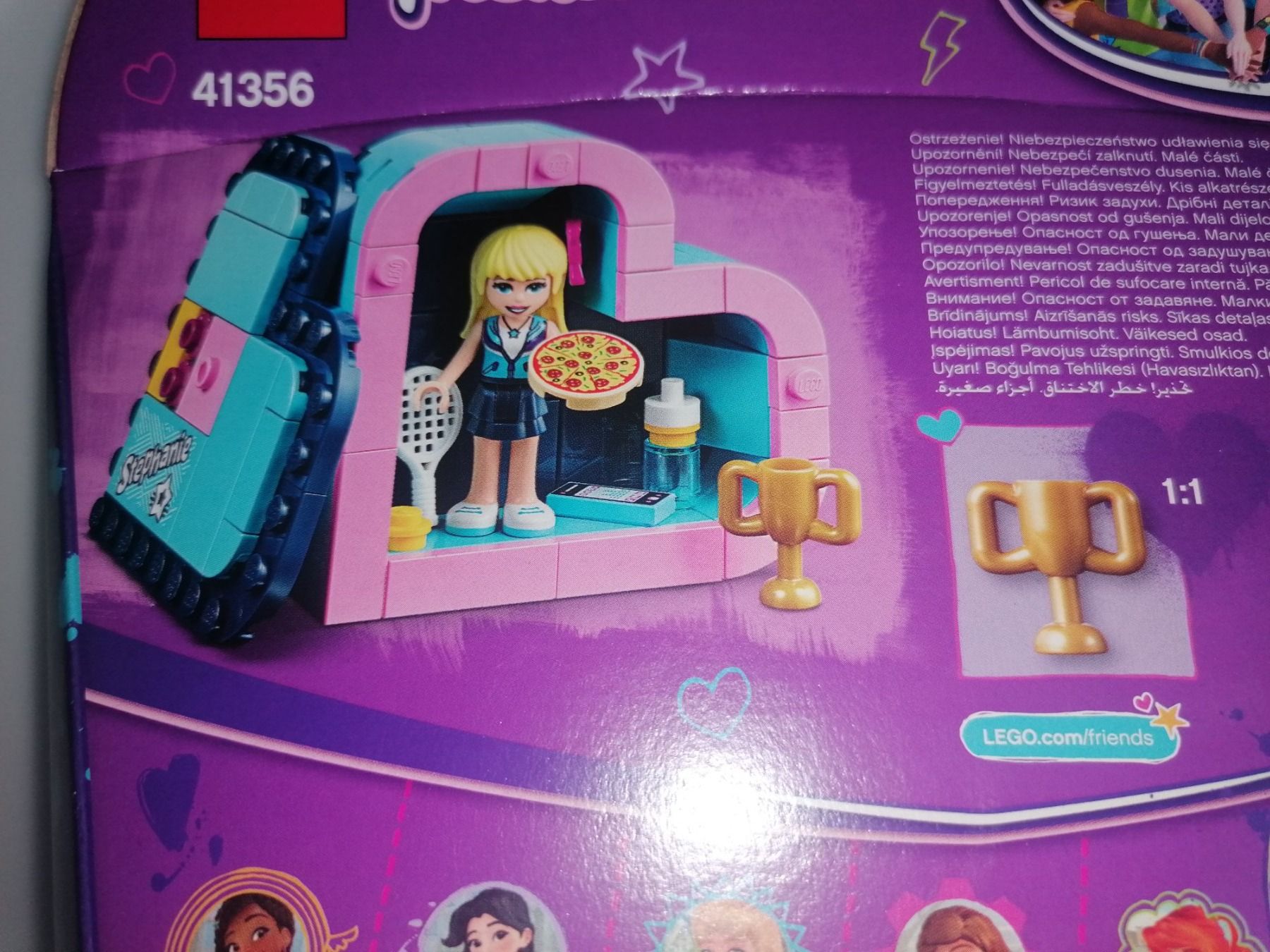 Lego Spielzeuge: LEGO 41356 FRIENDS Stephanies Herzbox – Gebraucht aus Uster von Smilla07 3