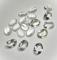 Lot 60 ct 6/7x Quartz clairs 18x13mm Valeur 240.- Fr