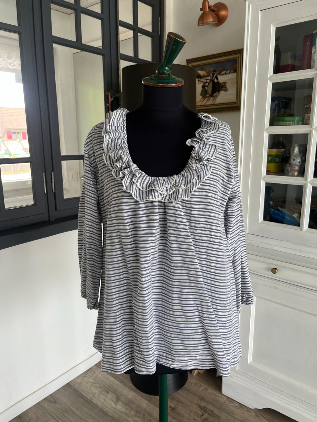 Blusen: Blouse rayée MASAI S – Gebraucht aus Seiry von vanille08
