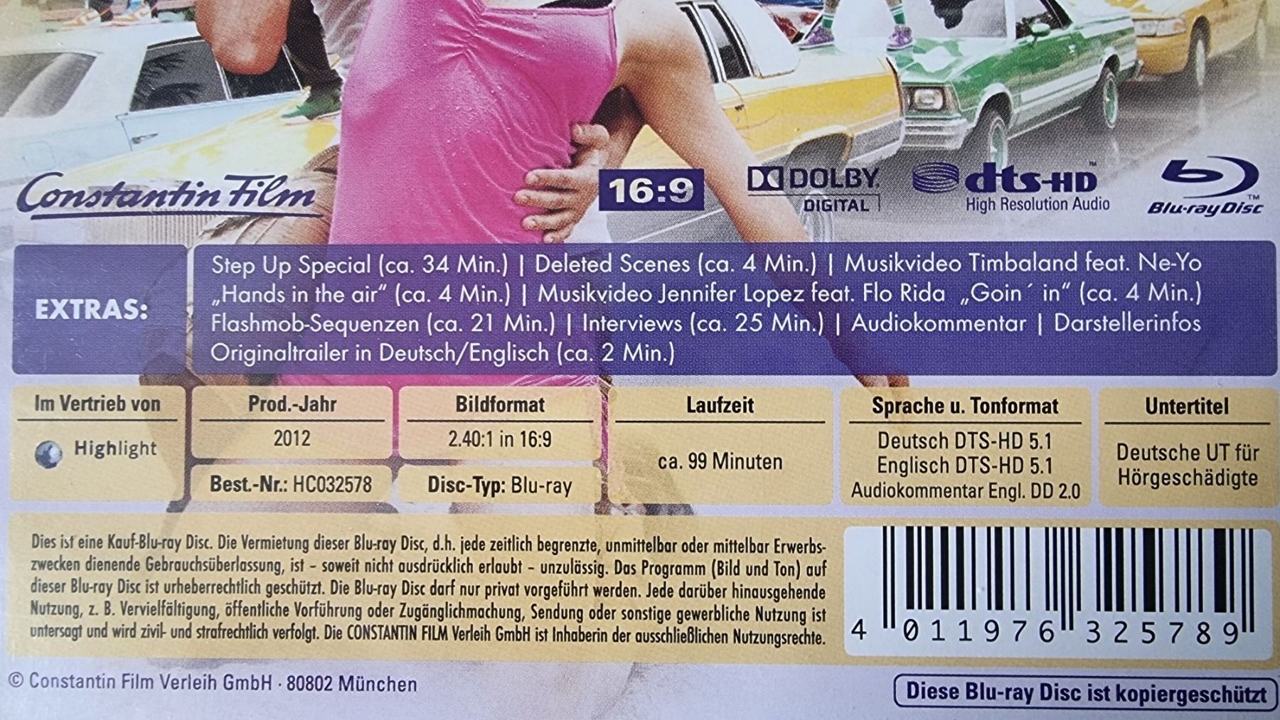 Tous les DVDs: Blu Ray - Step Up Miami Heat – D'occasion à Oetwil am See par fineli2 1