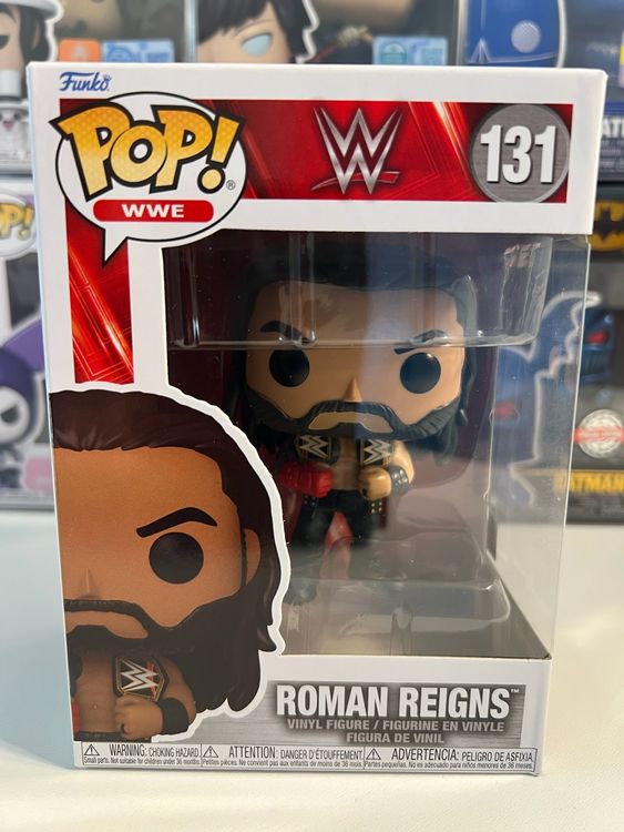 Funko POP! WWE Roman Reigns with Belts (Neuf avec emballage d'origine ...
