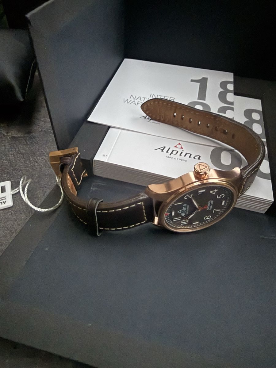 Alpina Uhren: Montre Alpina Startimer Automatic Boîtier Bronze  – Gebraucht aus Payerne von mica1980 7