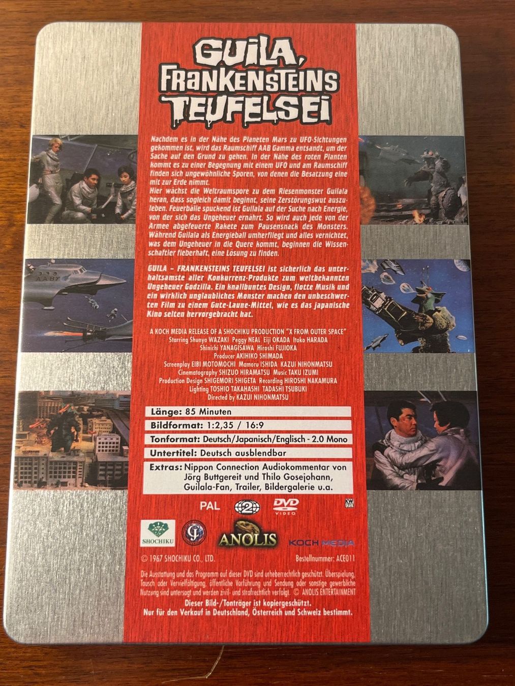 Tutti i DVDs: DVD - Guila, Frankensteins Teufelsei, Anolis, Kaiju Classics – Usato da Luzern venduto da Jiggy_8898 2