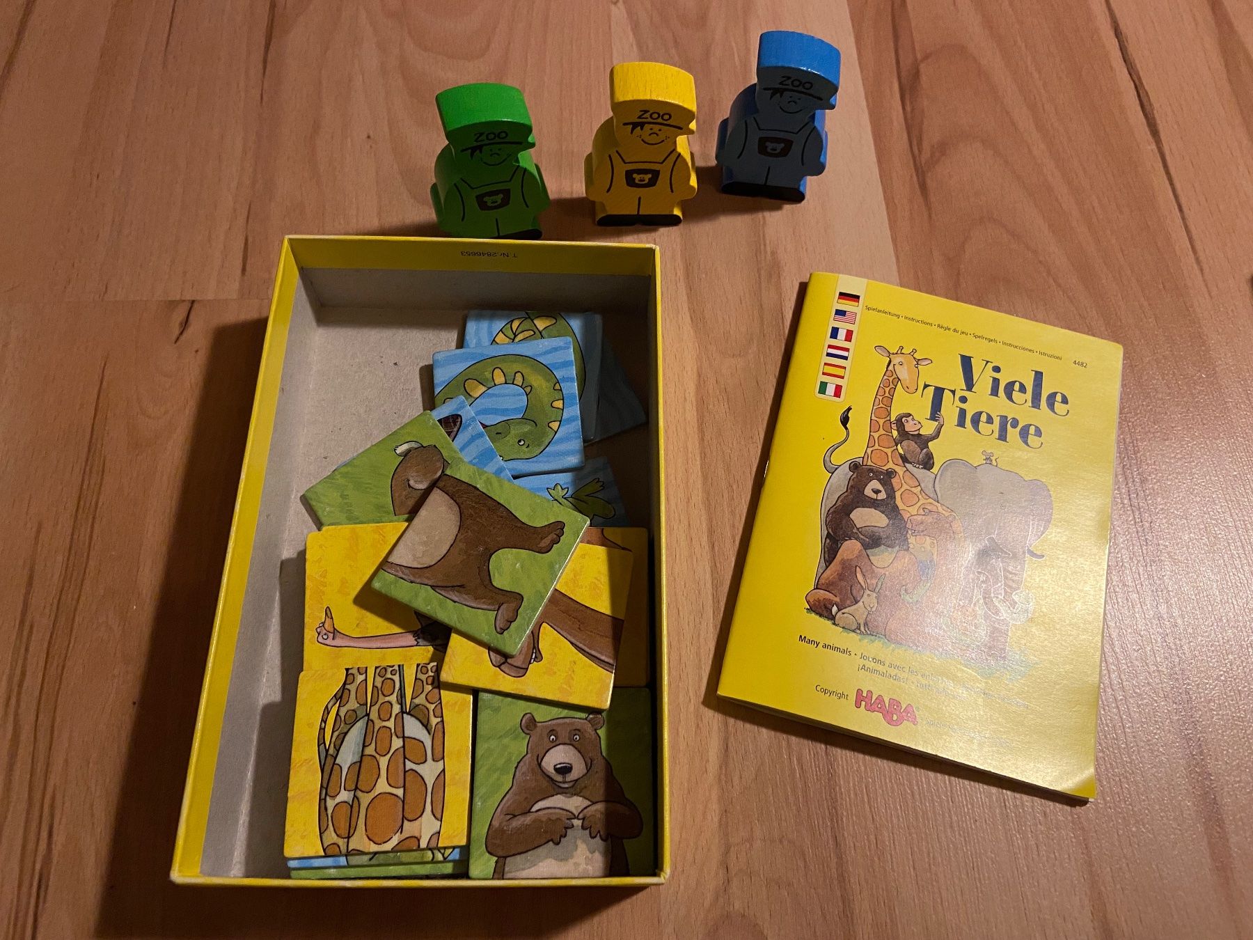 Haba Giochi: Spiel Viele Tiere Memory Haba – Usato da Hausen AG venduto da dege02 2