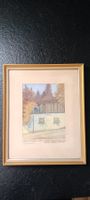 Johann Strauss Häuschen Aquarell, Geburtstätte des 1.Walzers