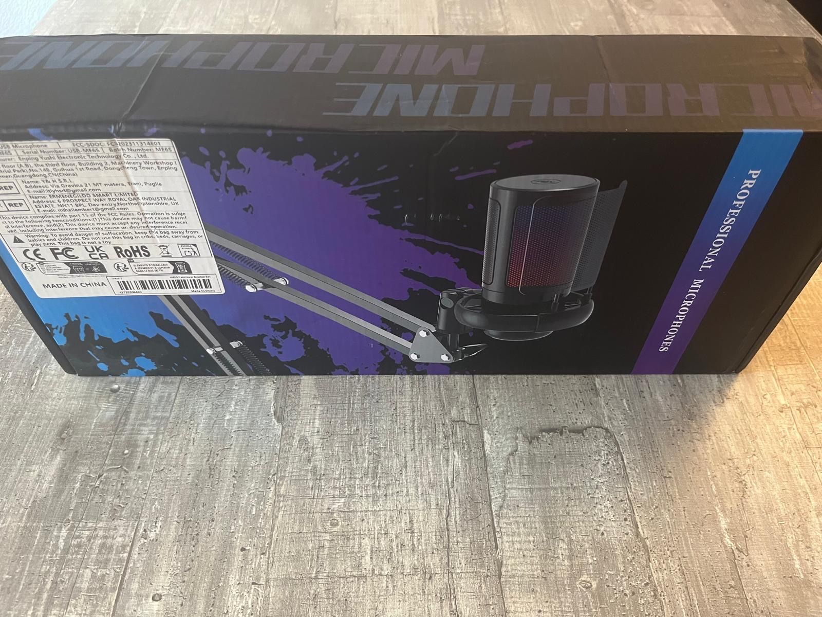 Microfoni: USB Gaming Mikrofon mit Armständer Neu – Usato da Brüttisellen venduto da mogador9 1