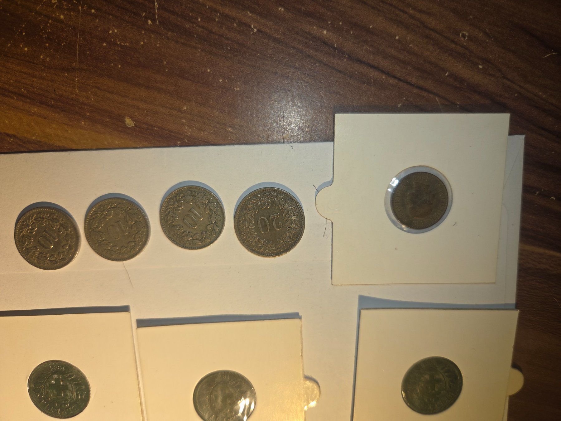Alle Münzen: Lot monnaies suisse – Gebraucht aus Conthey von greenday85 8