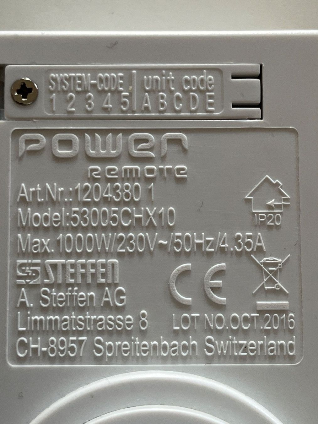 Stecker: Funksteckdosen Set Steffen mit Fernbedienung – Gebraucht aus Winterthur von Sleipner 1