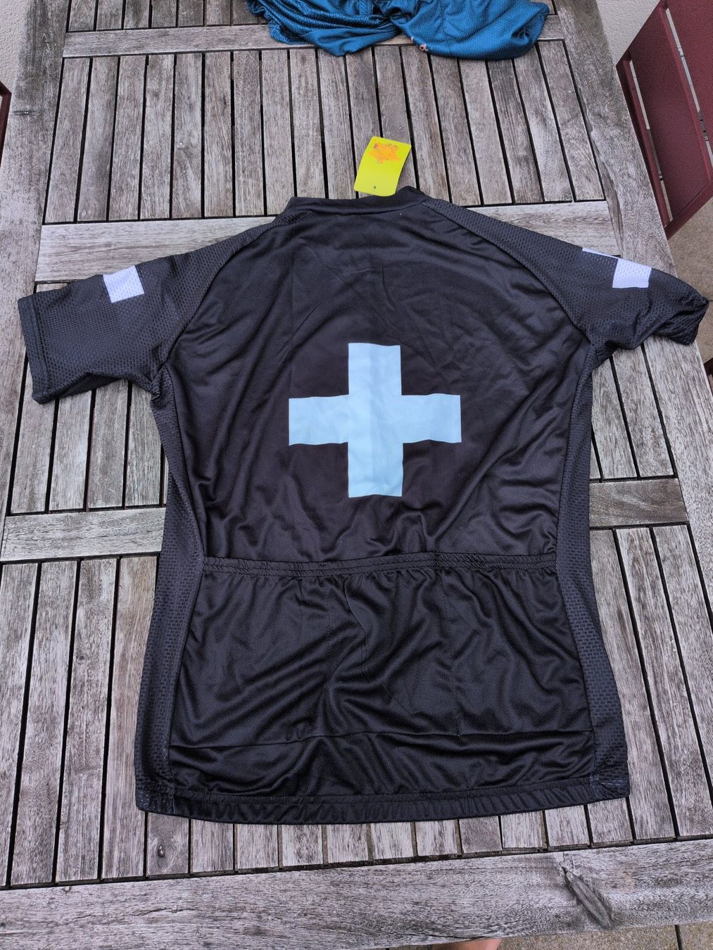 Canottiere & Pantaloni: Velotrikot Schweizerkreuz schwarz XL – Nuovo (secondo la descrizione) da Zürich venduto da kaerntna 3