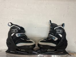 Crivit Damen Schlittschuhe Gr. 36, schwarz/weiss