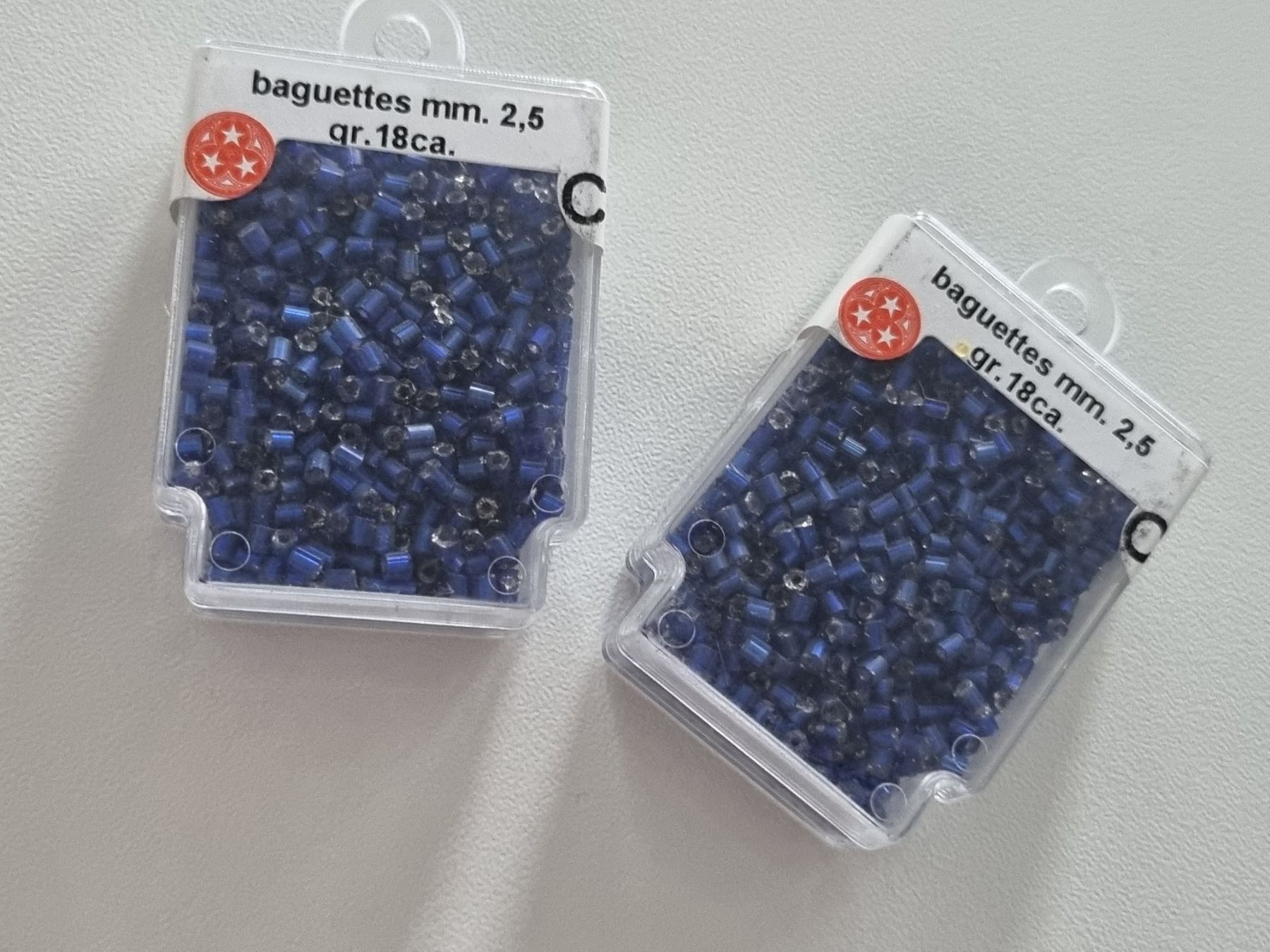 Perle (finte): Tre Stelle Blue Bugle Perlen DIY Set – Nuovo e nell'imballaggio originale da Mels venduto da DACRI 2