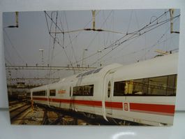 Foto "DB ICE 401 081 Restaurant Ausfahrt Zürich 27.10.1992 "