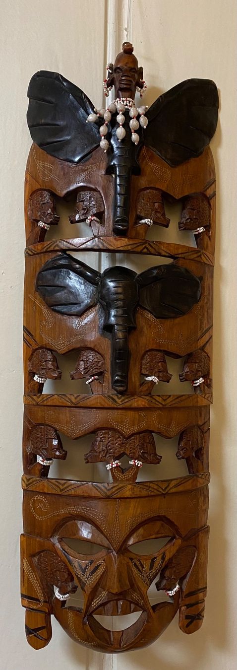 Arte internazionale: Afrikanische Holzmaske, Handarbeit – Usato da Zäziwil venduto da Emlea 5