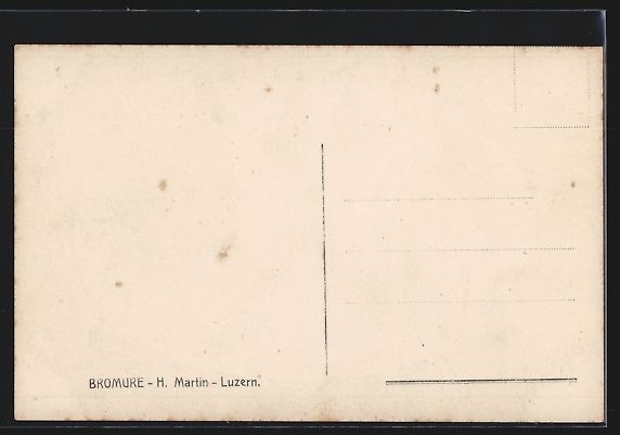 Ansichtskarten: Luzern, Jesuitenkirche, Panorama mit Br – Gebraucht aus Berlin von bartko-reher 1