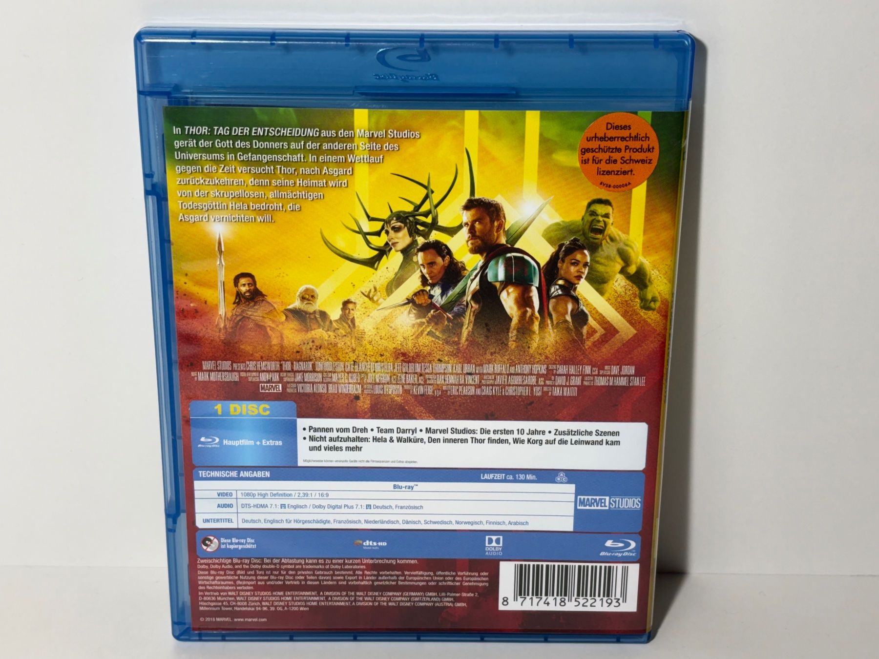 Tutti i DVDs: Thor 3 - Tag der Entscheidung Blu Ray – Usato da Wilderswil venduto da Sstriker 1