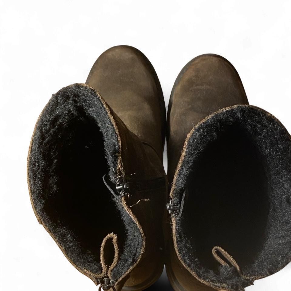 Bench Scarpe da donna: BENCH warm brown suede leather boots – Usato da Spiegel b. Bern venduto da lololita 3