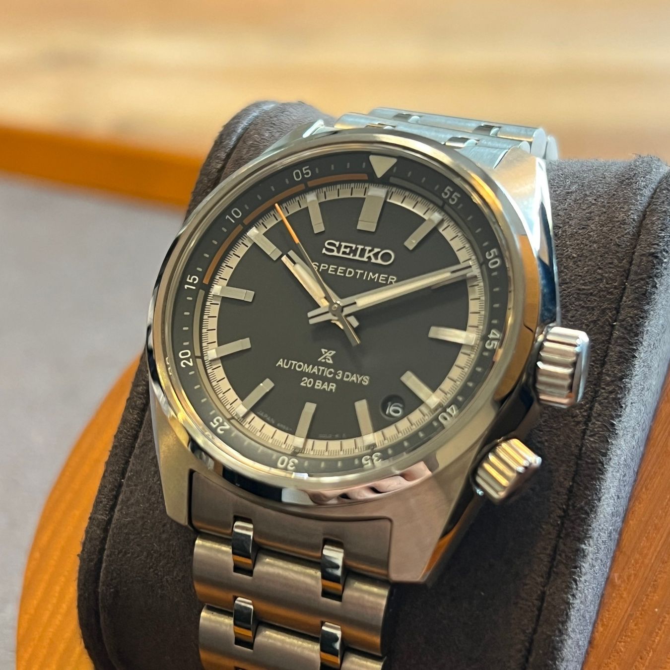 Seiko Orologi: Seiko Prospex Speedtimer Automatic Date 6R55-00L0 – Usato da Carouge GE venduto da Watchaser 2