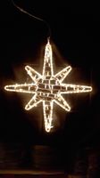 LED-8-End-Stern, für Aussenanwendung. Durchmesser 60cm
