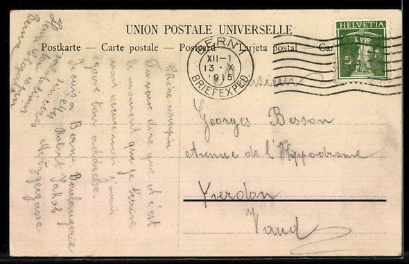 Cartoline postali: AK Mürren, Alpine Huts – Usato da Berlin venduto da bartko-reher 1