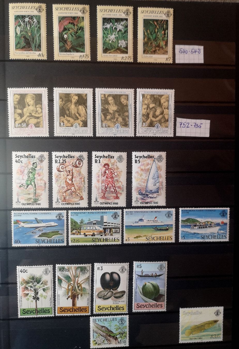 Tutti i francobolli: Briefmarken Seychellen – Nuovo (secondo la descrizione) da Sevelen venduto da hei_dn6l