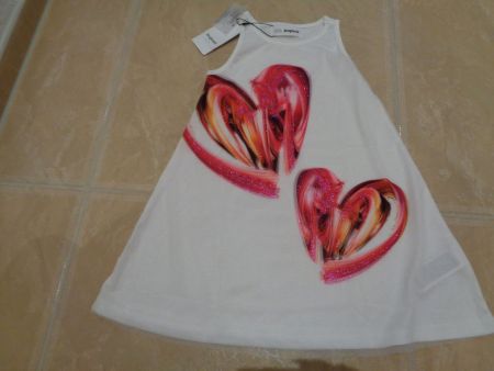 Desigual neues wunderschönes Kleid, 3-4J 98-104 NP 70 Fr