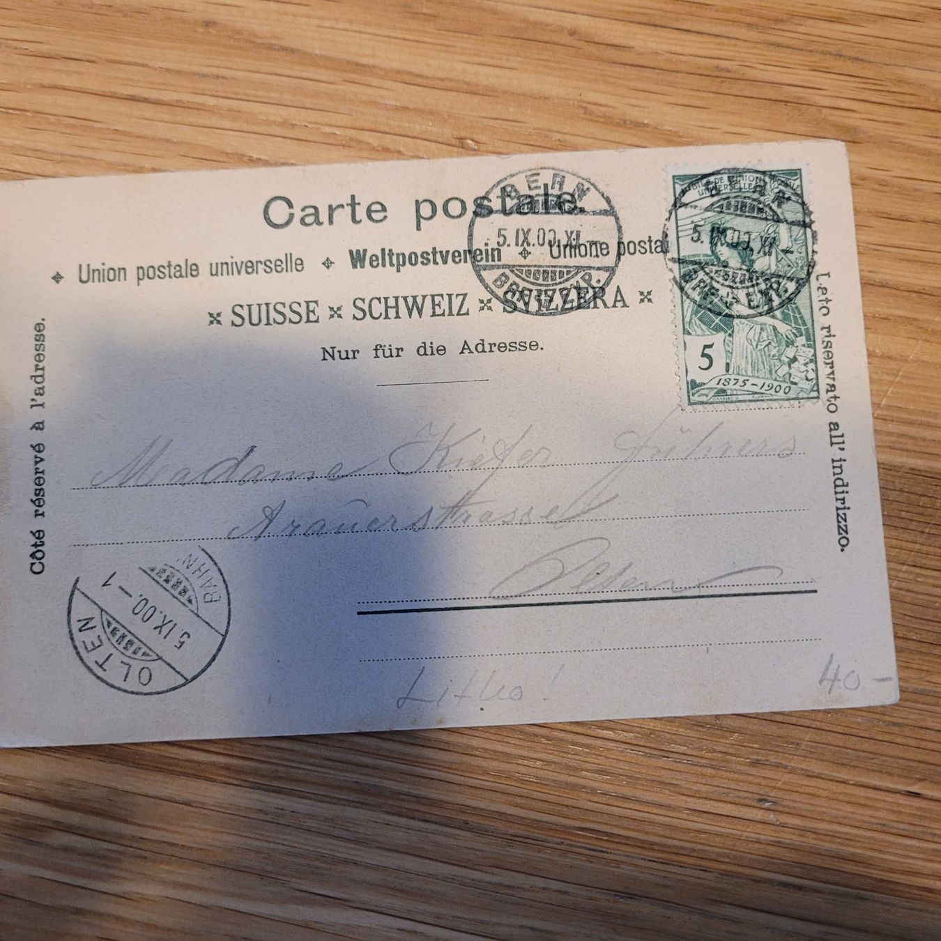 Ansichtskarten: Carte Postale Bern Kornhauskeller – Gebraucht aus Biel/Bienne von Destockweb 1