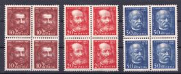 1932 Nr. 191-193 im 4er-Block, postfrisch**