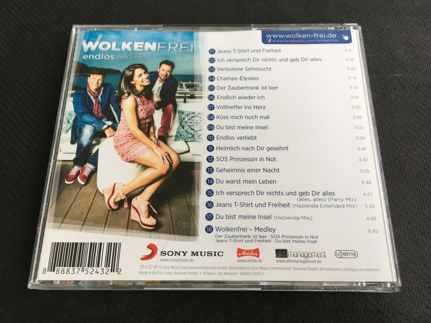 CD: Wolkenfrei - Endlos Verliebt -CD- – Usato da St.Gallen venduto da MedienJoe 2