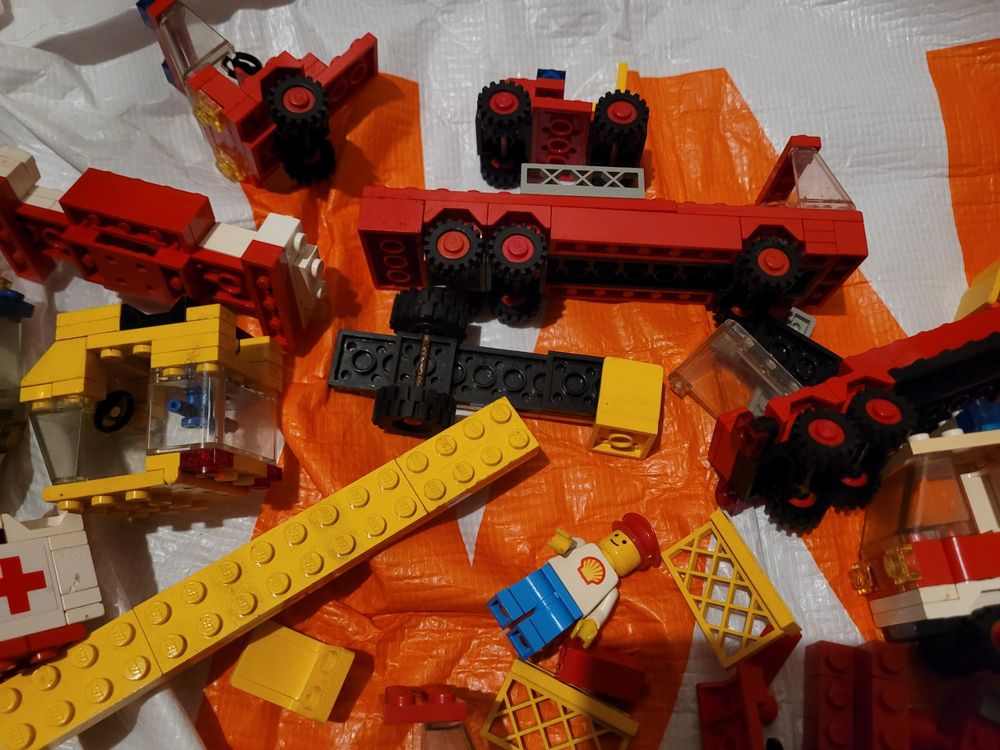 Lot de véhicules Lego basic anciens, vintage 4