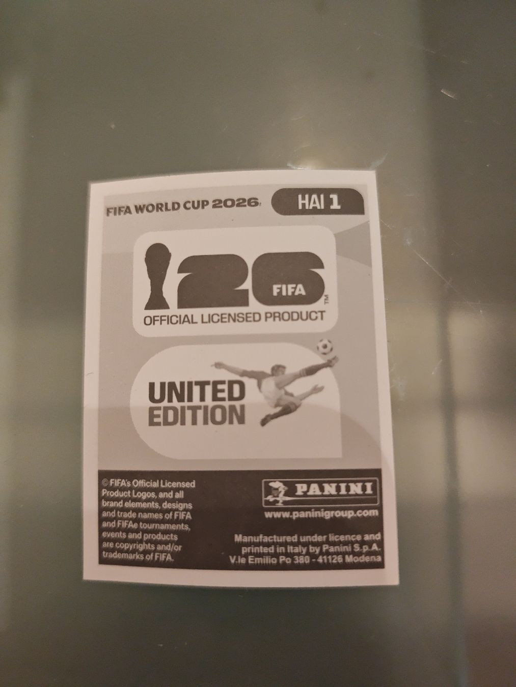 Panini Carte collezionabili: Panini HAI 1 – Nuovo (secondo la descrizione) da Sulgen venduto da 34j_p6s2