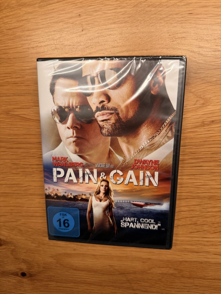 Tutti i DVDs: DVD - Pain & Gain, ungeöffnete, versiegelte – Nuovo e nell'imballaggio originale da Büsserach venduto da hua_1993
