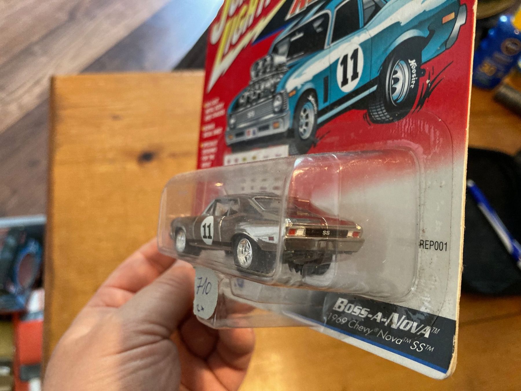 Johnny Lightning Modellini d'auto: Johnny Lightning Rebel Rods 1970 Chevy Nova SS – Usato da Wagenhausen venduto da Novafreund283 3