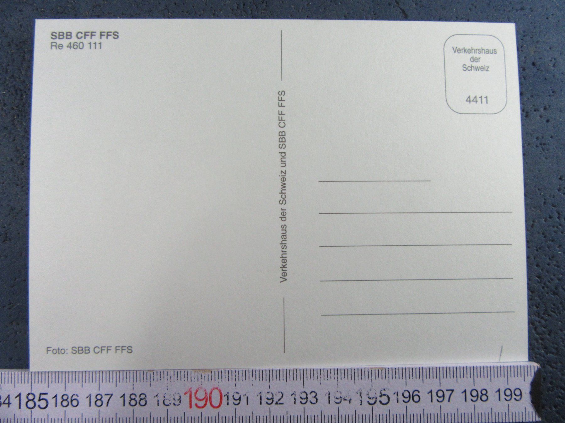 Cartoline postali: BAHN SCHWEIZ SBB Re460 AK BAHN 2000 – Usato da Ettingen venduto da Hausi4711 1