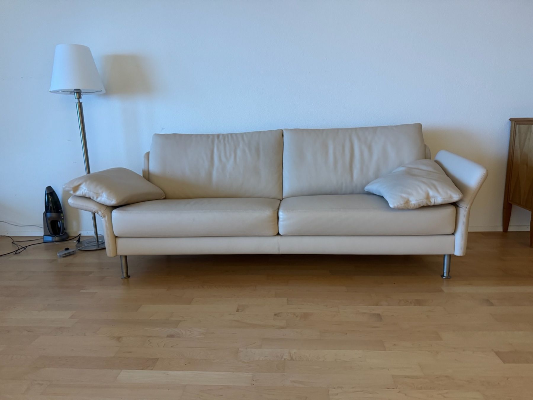 Intertime Divani: Intertime Ledersofa in super Zustand – Usato da Thun venduto da mad_c5mr