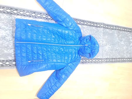 Stalblaue Winterjacke gr.40 wie neu
