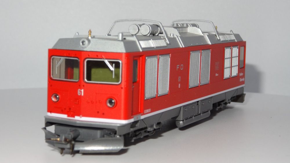 Bemo 1267201, FO, HGm 4/4, Nr: 61, Zahnraddiesellok, NEU 4