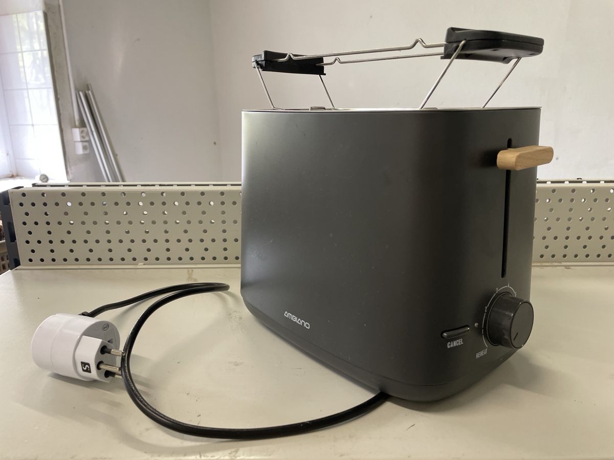 Elettrodomestici da cucina: Toaster amana anthrazit, gebrauchter Zustand – Usato da Gelterkinden venduto da highfligh