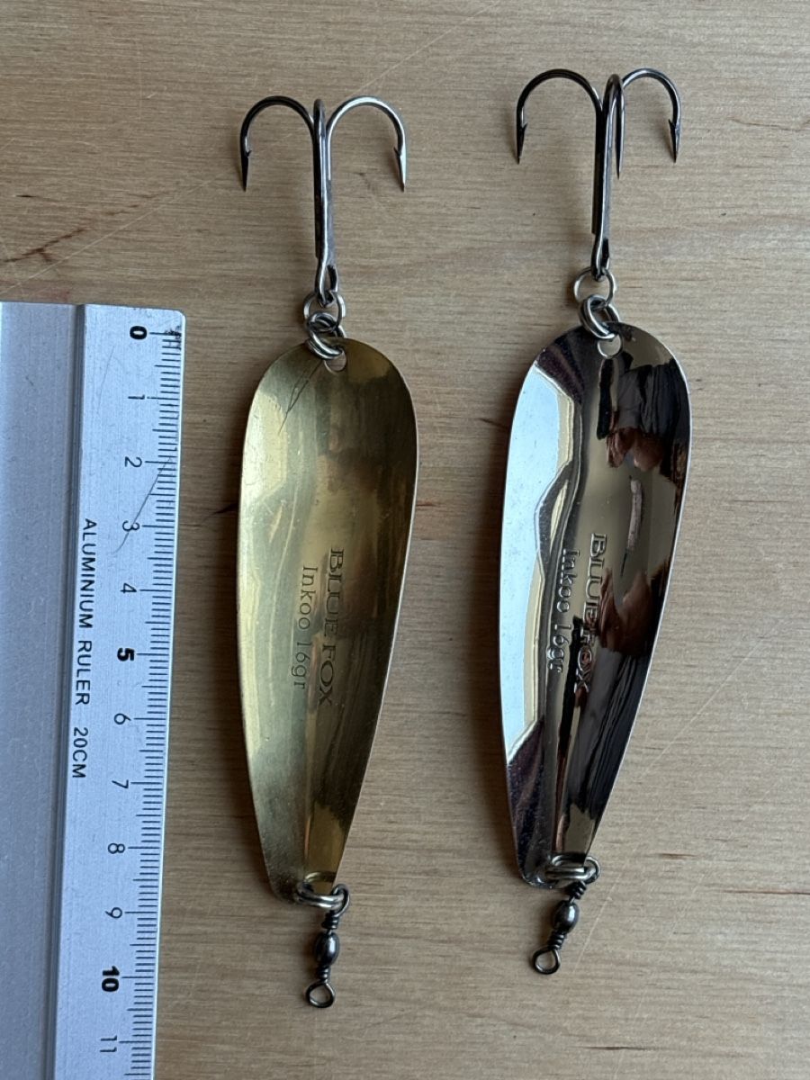 Esche: Schlepplöffel/Spinner Blue fox – Nuovo (secondo la descrizione) da Thun venduto da Gitarre-1 1