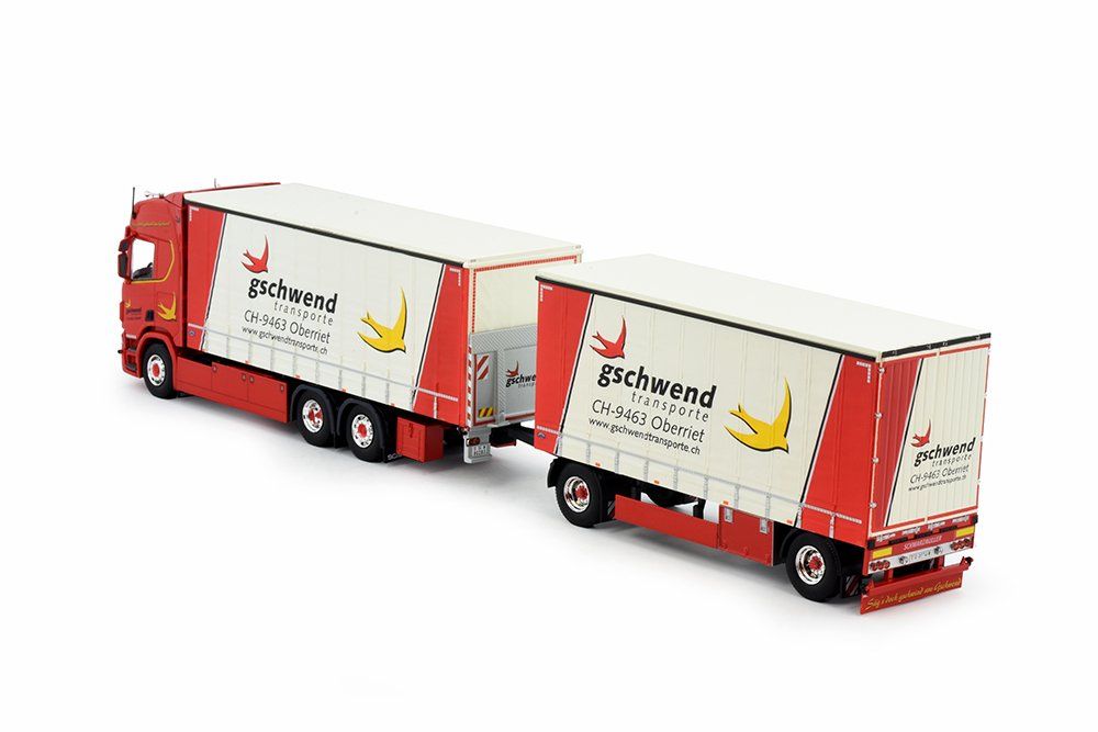 Tekno Kit di modellismo & Modellini statici: Tekno 81347 Scania Gschwend – Nuovo e nell'imballaggio originale da Dagmersellen venduto da FBM-Bacheli 1