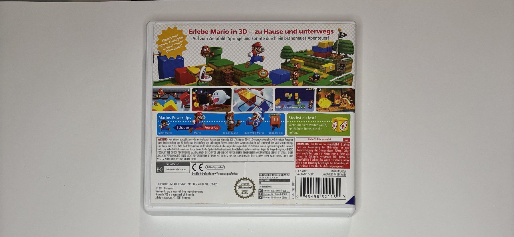 Giochi: 3DS - Super Mario 3D Land – Usato da Allschwil venduto da Bullach 2