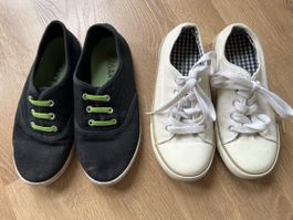 Stoffschuhe Sommer Unisex Gr. 31