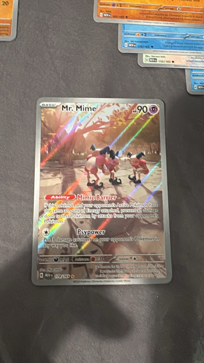 Pokémon Carte collezionabili: Mr.Mime Pokemoncard – Nuovo (secondo la descrizione) da Bülach venduto da sha_5brm 1