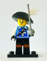 Lego Minifigur Serie 4: Musketier / Musketeer