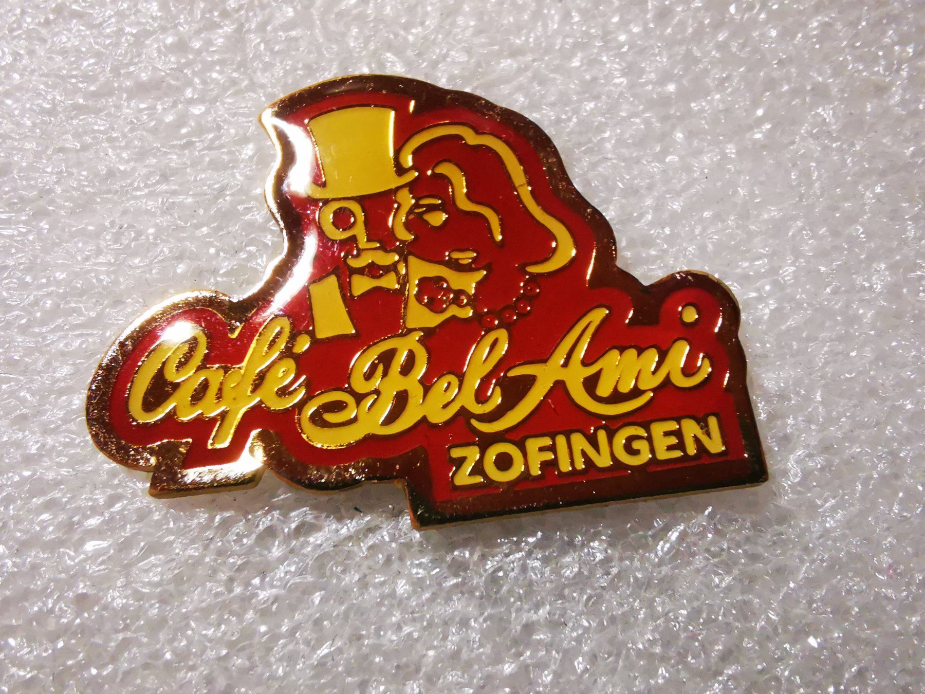 Placchette & Badge: Ansteckpin 146: Cafe – Usato da Oppligen venduto da Pin-Fall-Shop