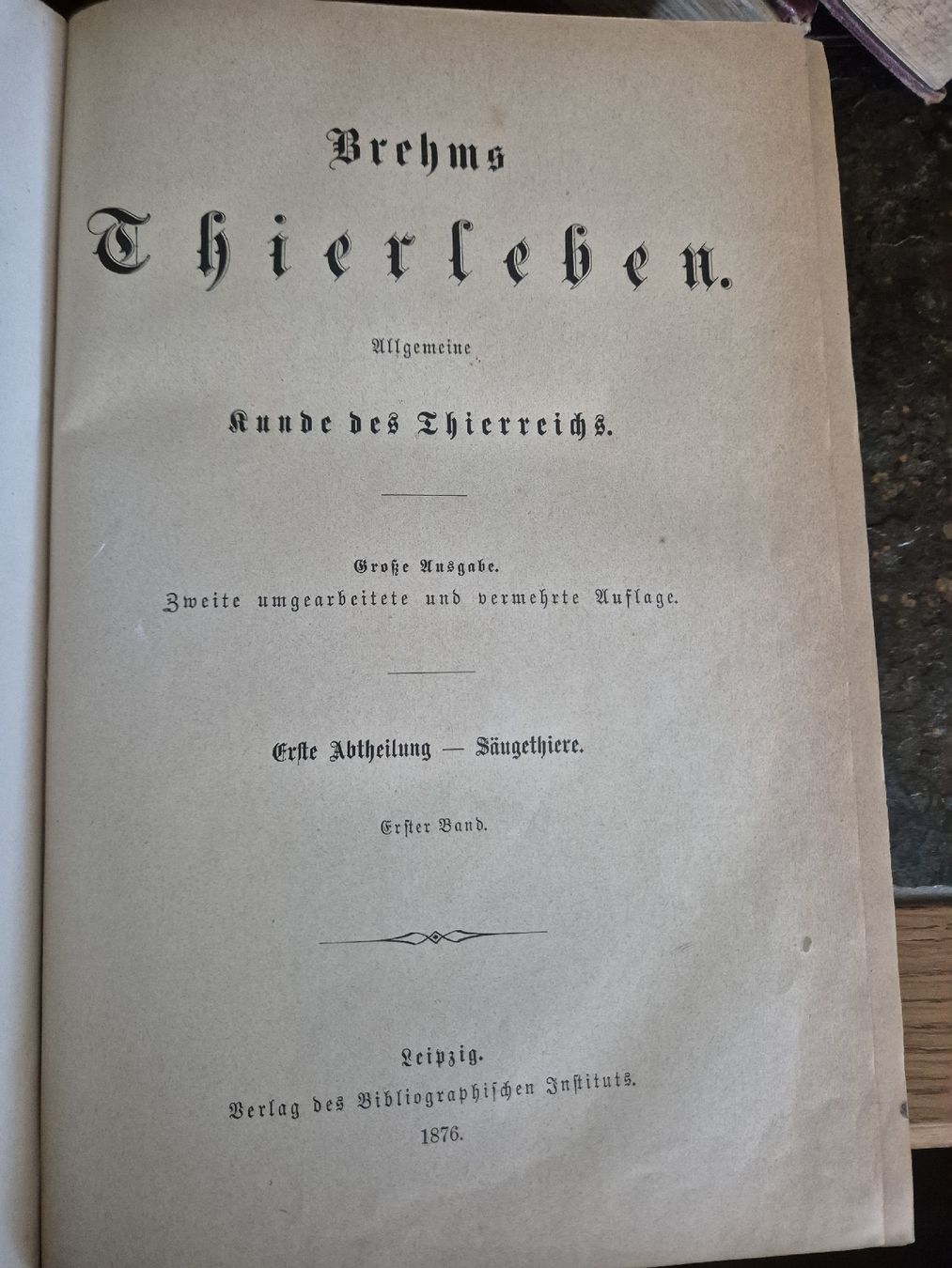 Bücher: Brehms Tierleben – Gebraucht aus Schlieren von HuiBu 1