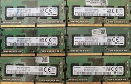 6×Samsung RAM 4GB DDR4 PC4-2666V-SCO-11