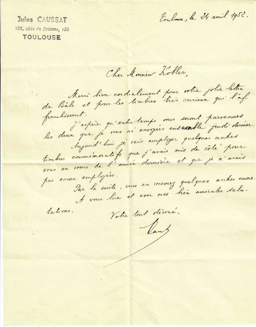 Tous les timbres: Brief, Frankreich – D'occasion à Hochdorf par Ziegel-16 2
