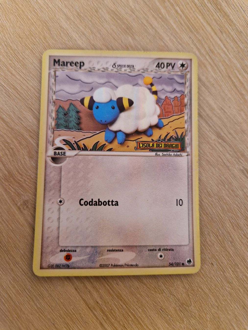 Pokémon Sammelbilder & Trading cards: Mareep & Delta Species - Dragon Frontiers – Gebraucht aus Romont FR von raj_sjv9