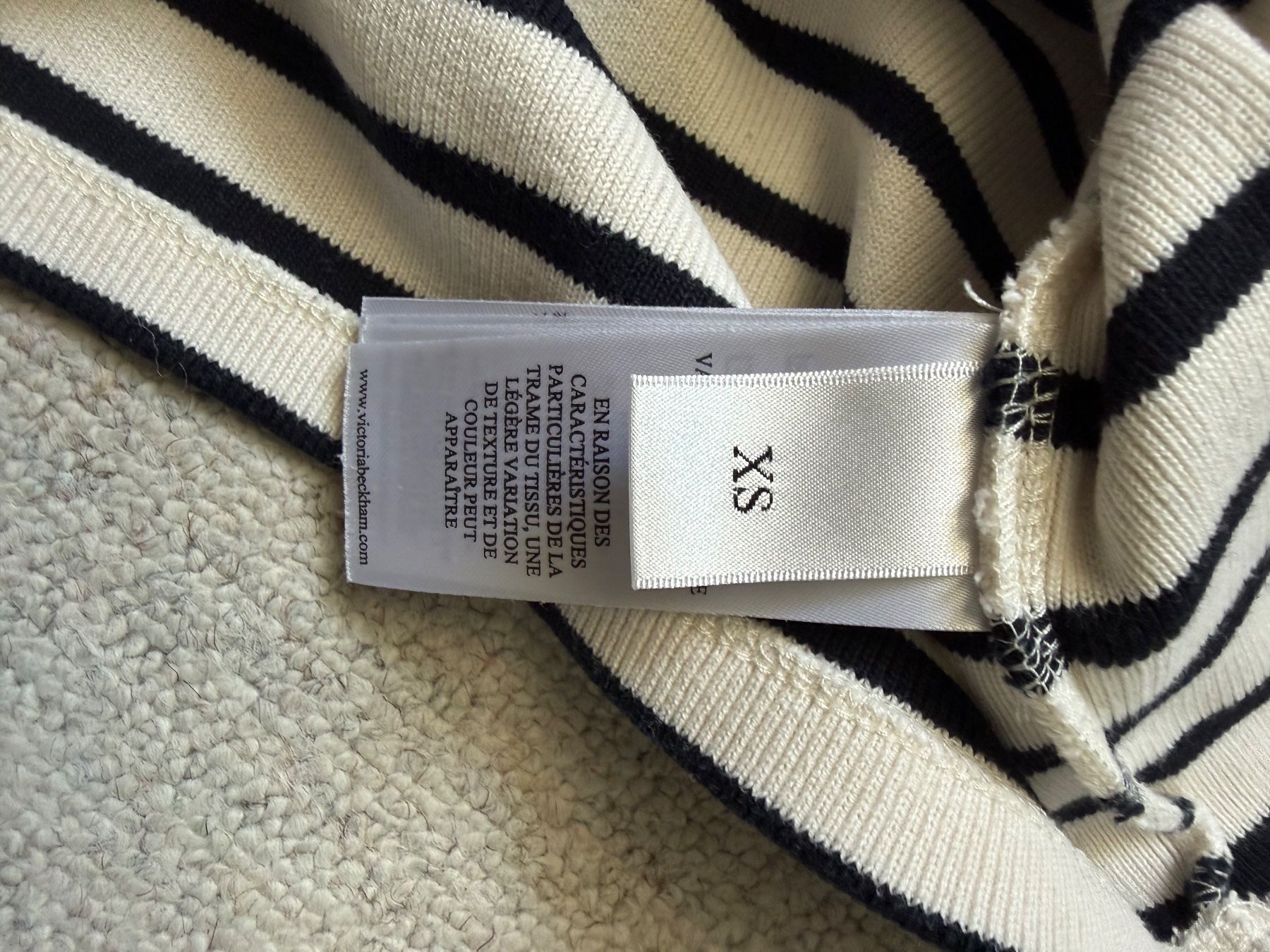 Victoria Beckham Maglioni & Felpe: Pull marinière " VVB " Victoria Beckham XS – Nuovo (secondo la descrizione) da Echandens venduto da pepite30 5