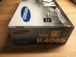 Samsung Toner CLT-K406S schwarz in OVP